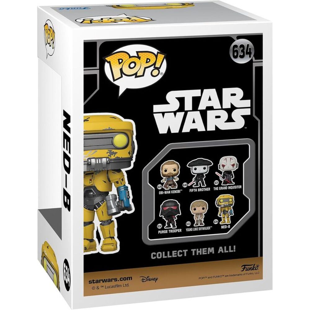 Funko POP! VINYL: Obi-Wan Kenobi S2 - Ned-B COLLECTIBLES - Picture 4 of 4